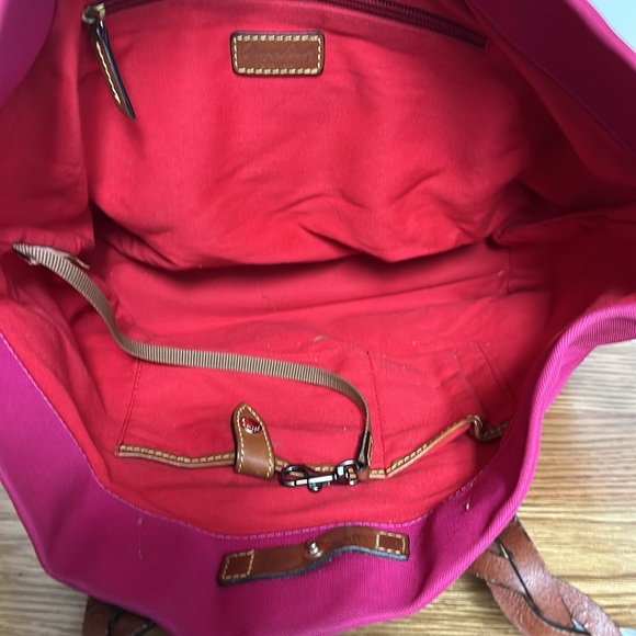 Dooney & Bourke purse tote in fuchsia - Picture 9 of 9